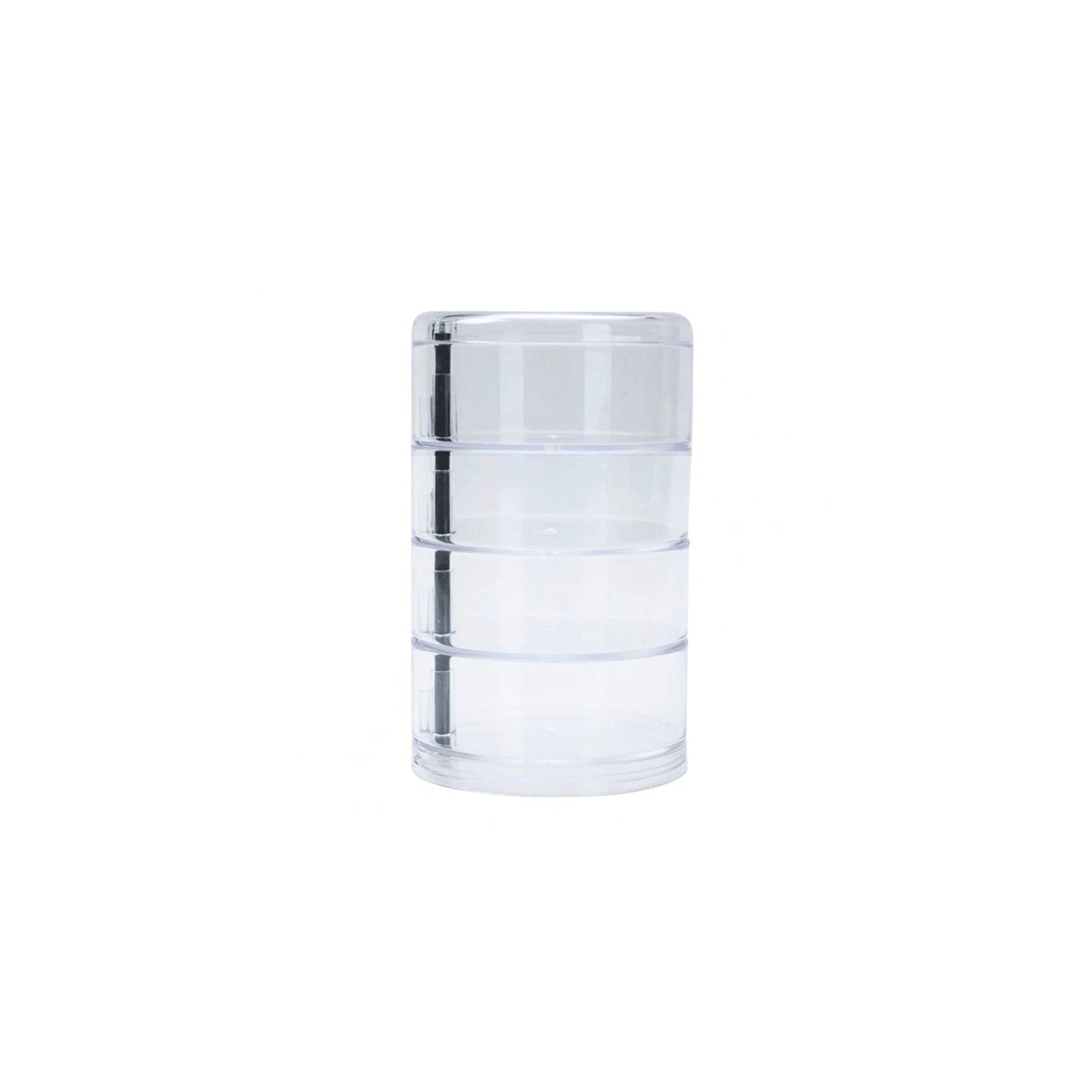 Rotating Jewelry Storage Box - Durable Full Coverage for Living Room & Bedroom