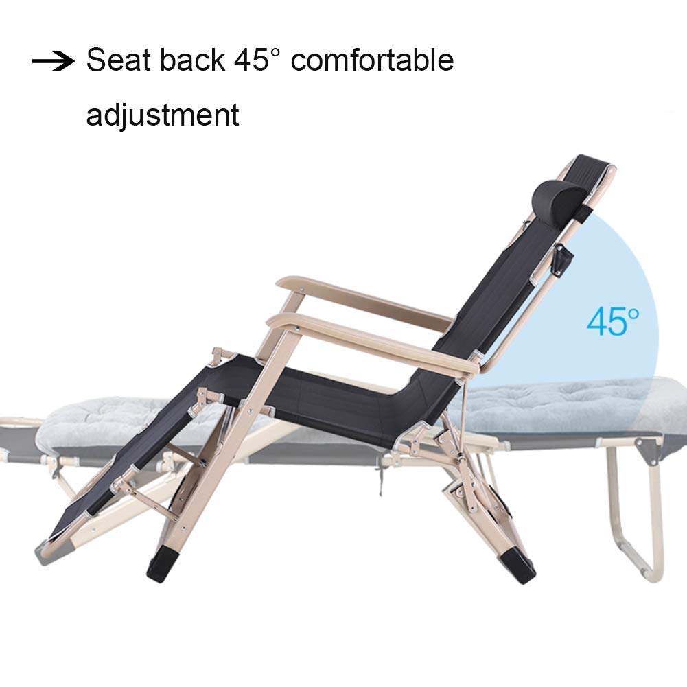 Premium Zero Gravity Recliner Chair with Adjustable Cushion - Portable Sun Lounger for Outdoor Relaxation - Perfect for Beach, Poolside, Patio, Deck & Backyard (Set of 2) | Ultimate Comfort for Sunbathing, Reading & Lounging