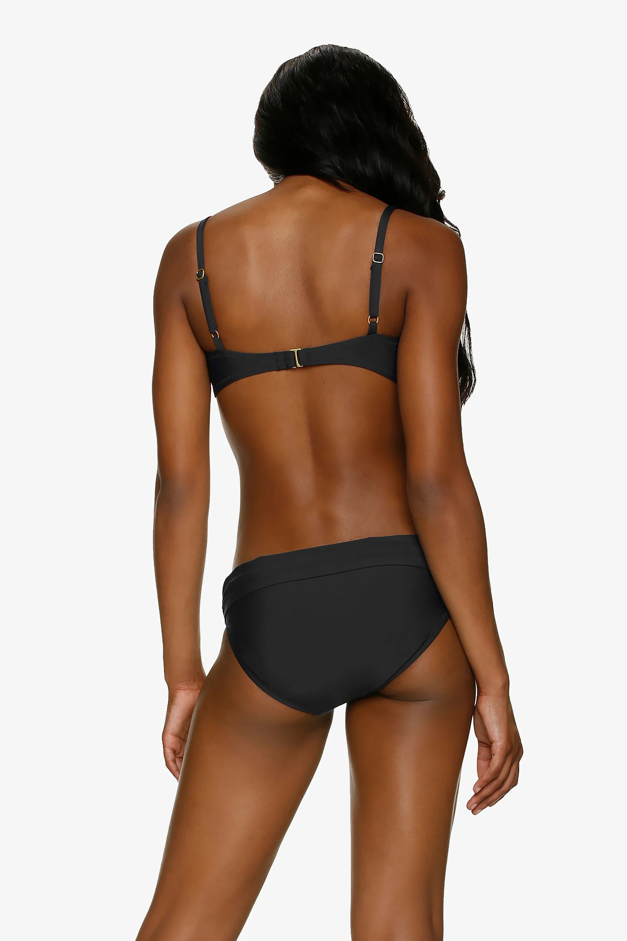 Fold Over Hipster Underwear for Women | Comfortable & Breathable Black Panties | Perfect for Yoga, Lounge & Everyday Wear