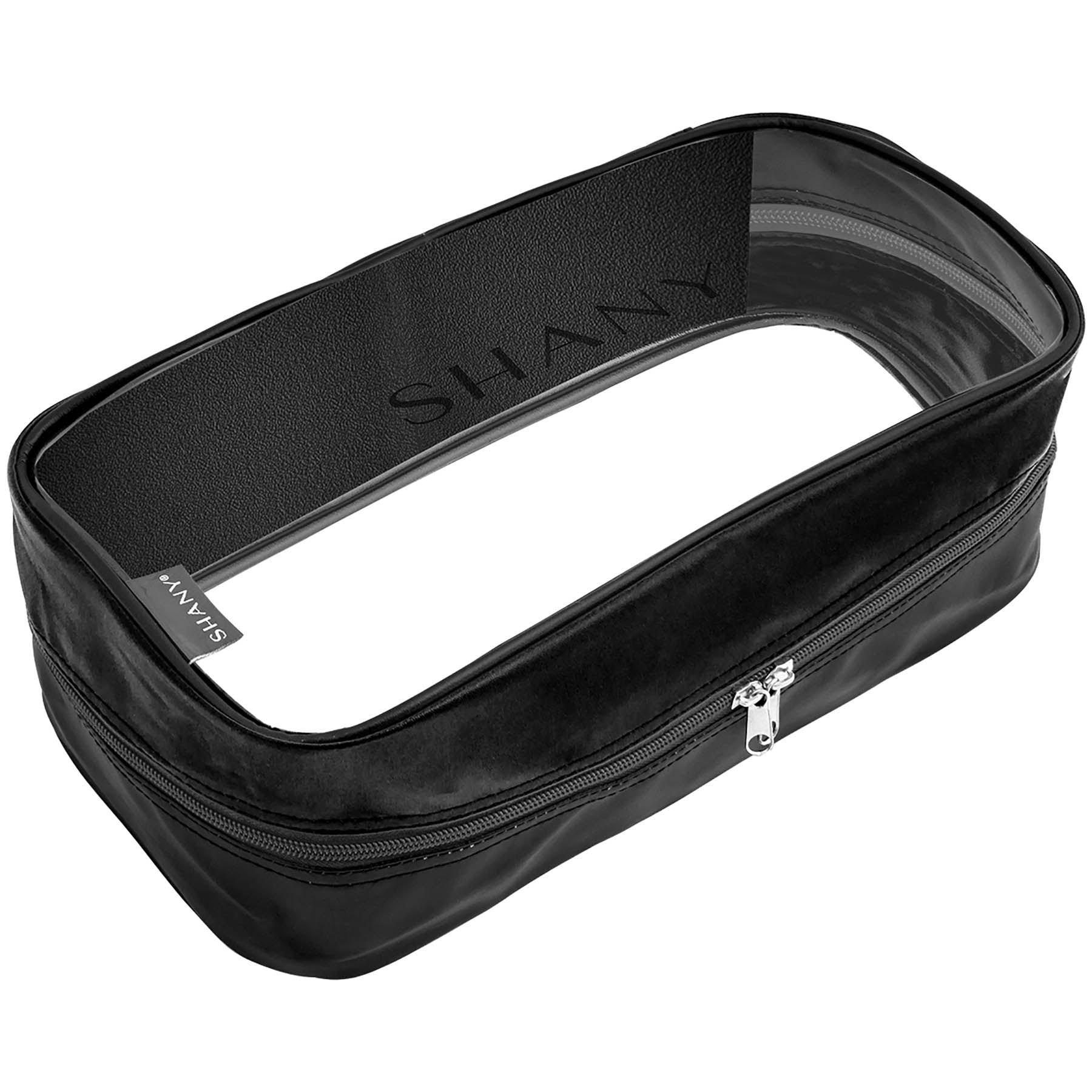 Clear PVC Medium Cosmetics Organizer Bag - Waterproof Travel Makeup Pouch for Toiletries, Brushes & Skincare - Perfect for Home, Gym, Vacation & Airplane Carry-On