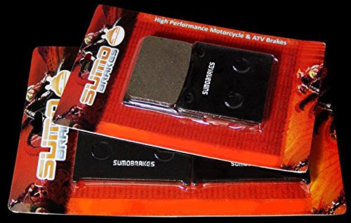 Suzuki GSXR 600 750 RF 900 R GSX-R 1100 GSF 1200 Bandit FR+R Brake Pads - High Performance Motorcycle Braking System for Racing & Street Riding