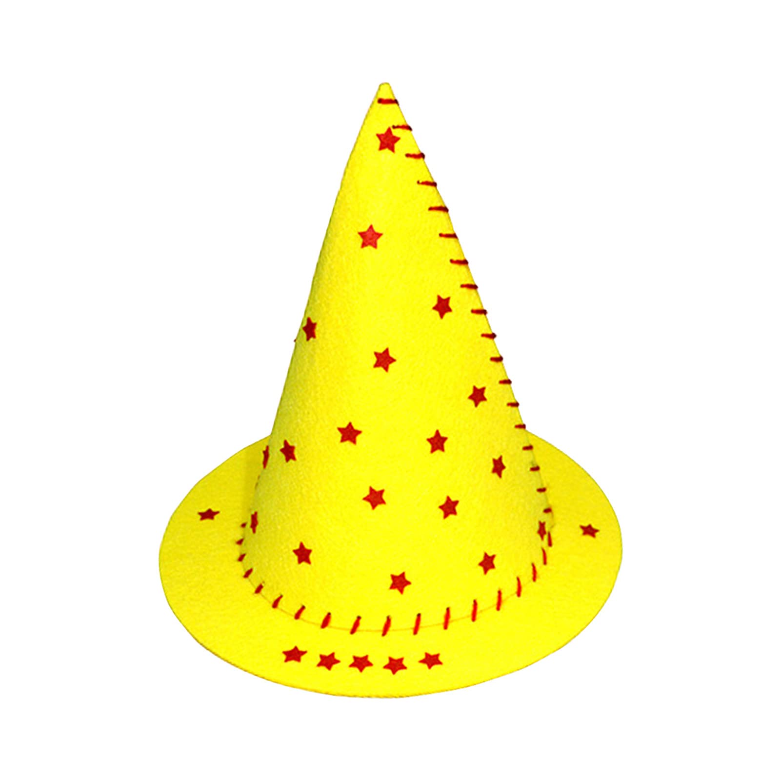 Handmade Witches Hat Halloween Craft Kit for Kids - DIY Witch Hat Decorations, Halloween Party Supplies & Classroom Activities - Yellow