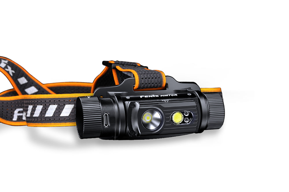 Fenix HM70R Rechargeable LED Headlamp - 1600 Lumens, Waterproof, Lightweight Headlight for Camping, Hiking, Running & Outdoor Adventures
