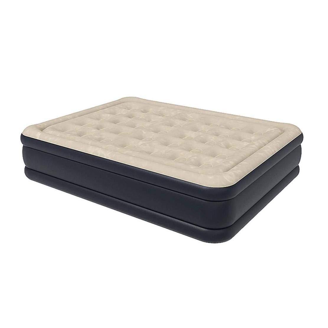 **JLDN Twin XL Air Mattress with Built-in Pump - Flocked Top Elevated Airbed for Camping, Guest Beds & Home Use - Comfortable & Portable Khaki Inflatable Mattress**    (Optional addition for specific use cases):   **Perfect for Camping Trips, Sleepovers, Travel & Emergency Guest Bedding**