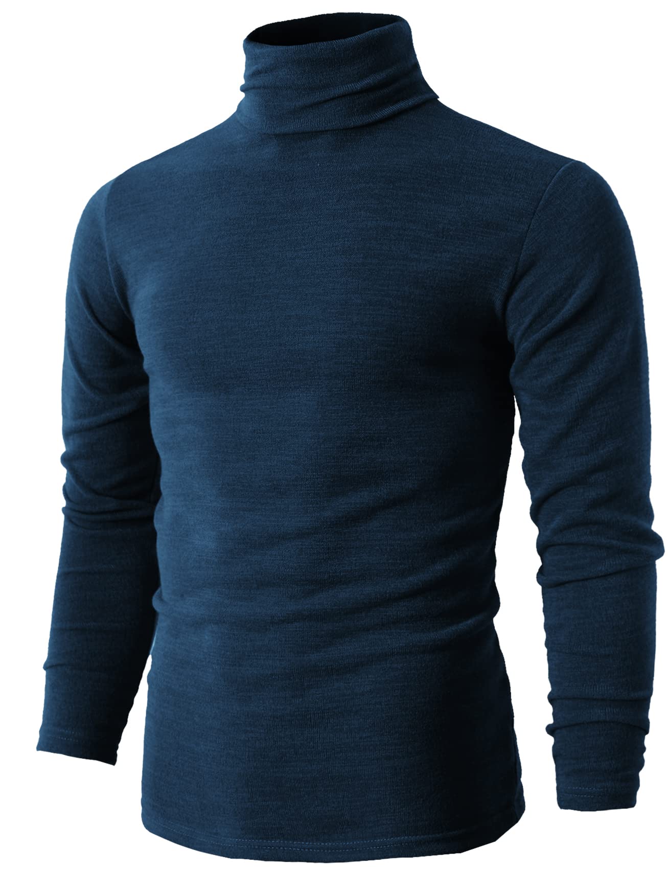 Men's Slim Fit Turtleneck Sweater - Lightweight Knit Pullover for Casual Wear | Office, Date Night & Fall Layering Essential