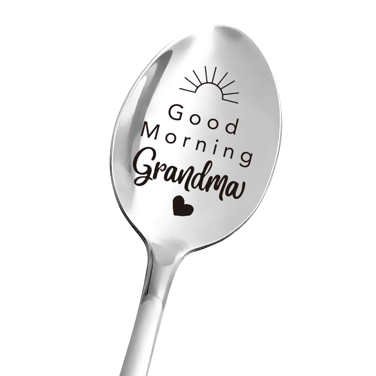 Engraved Funny Grandma Spoon - Unique Tea & Coffee Spoon for Women - Best Birthday & Christmas Gift for Grandma - Perfect for Morning Tea, Coffee, or Special Occasions