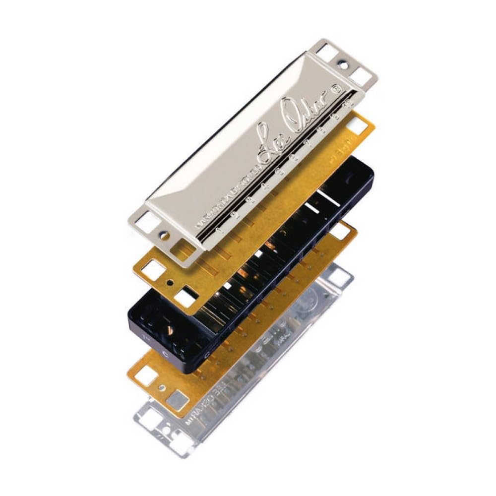 Lee Oskar 1910MMA Melody Maker Harmonica in Key of A - Professional Diatonic Harmonica for Blues, Rock & Folk Music - Perfect for Live Performances & Music Practice