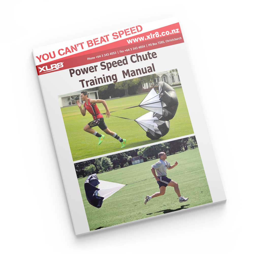 XLR8 Power Speed Chute - Training Parachute for Sprinting & Agility Drills - Improve Acceleration & Speed Training for Athletes (Football, Soccer, Track)