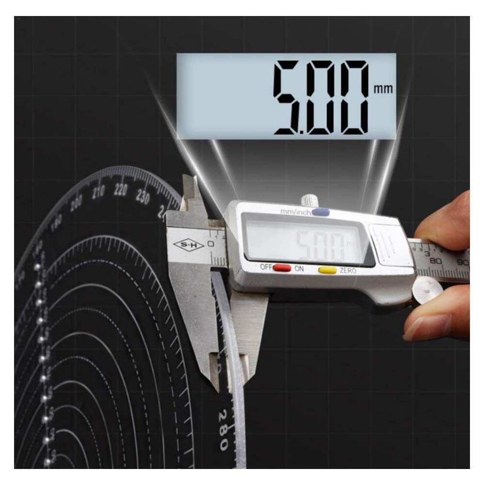 **Clear Acrylic Round Center Finder Compass - Precision Lathe Centering Tool for Wood Turning, Circle Gauge for Drawing Perfect Circles (Various Diameters) - Ideal for Woodworking, Metalworking & DIY Crafts**