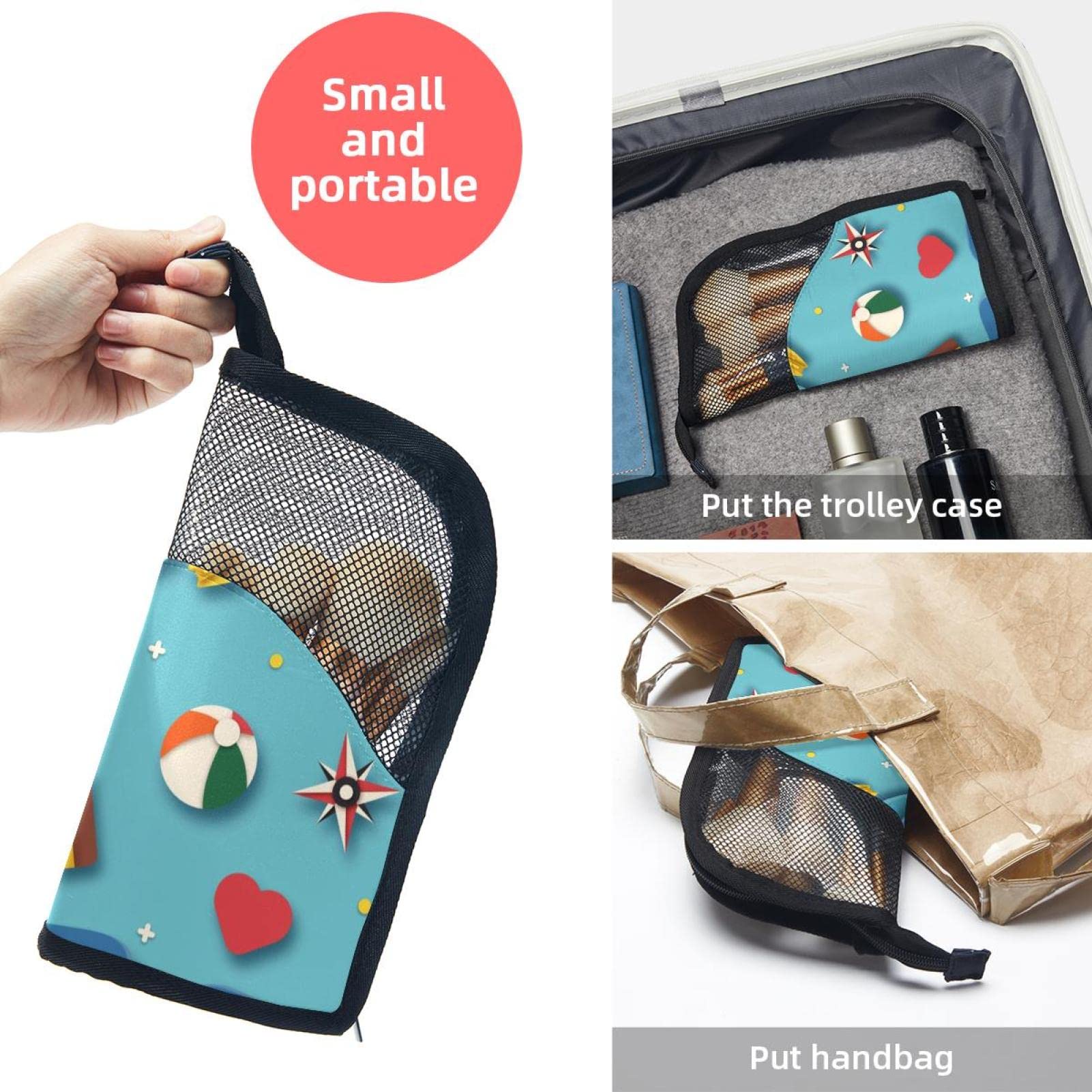 12-Piece Makeup Brush Organizer Bag with Travel Case - Portable Cosmetic Brush Holder for Night Starry Sky Design | Perfect for Travel, Home Storage & Professional Makeup Artists