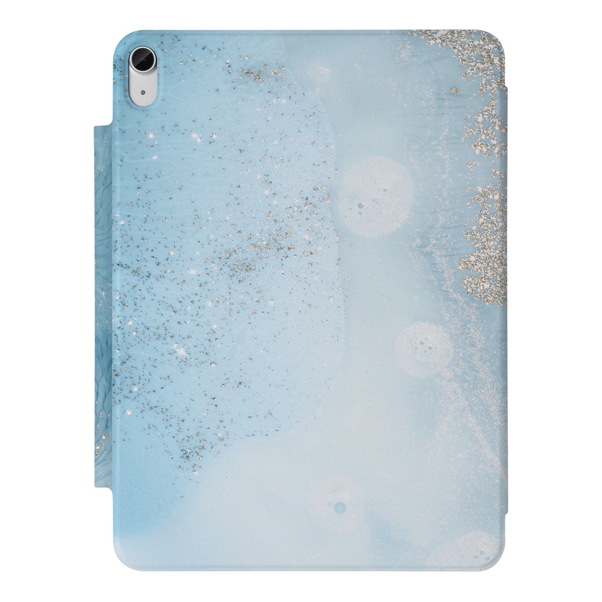 SlimFit Marble Gold iPad Case - Ultra Thin Lightweight Protective Cover for iPad Air/Pro, Perfect for Work, Travel & Everyday Use