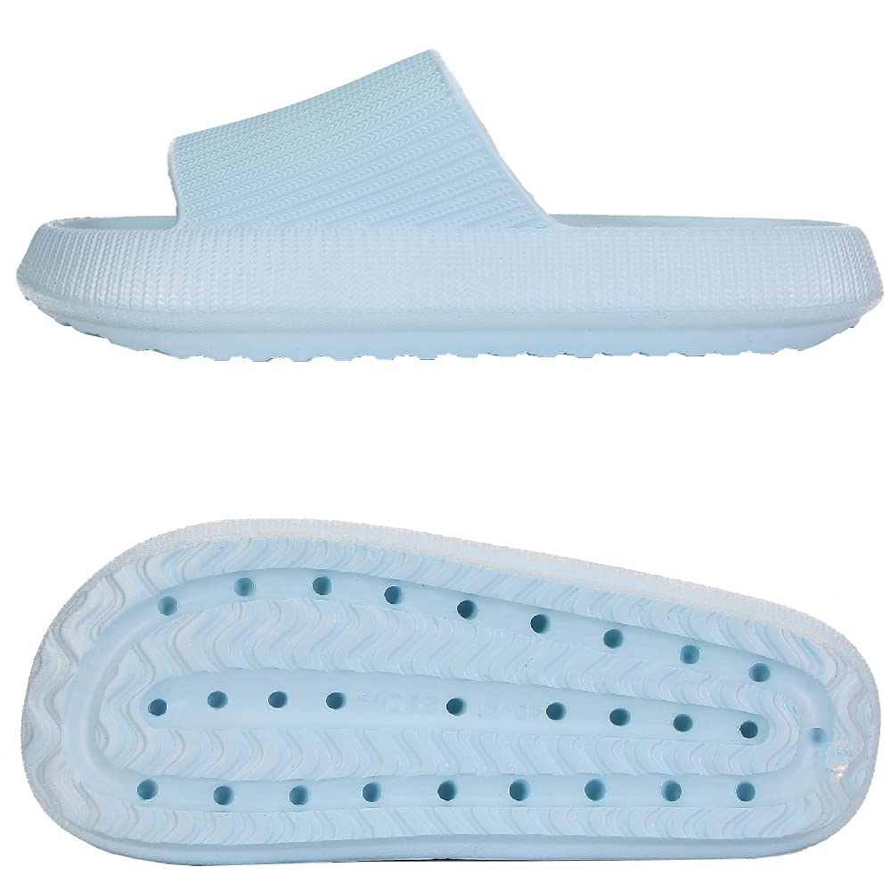 Cloud Slippers for Women and Men - Ultra Soft Pillow Slippers with Non-Slip Sole | Comfortable Shower Slides & Bathroom Sandals | Perfect for Home, Spa, and Relaxation