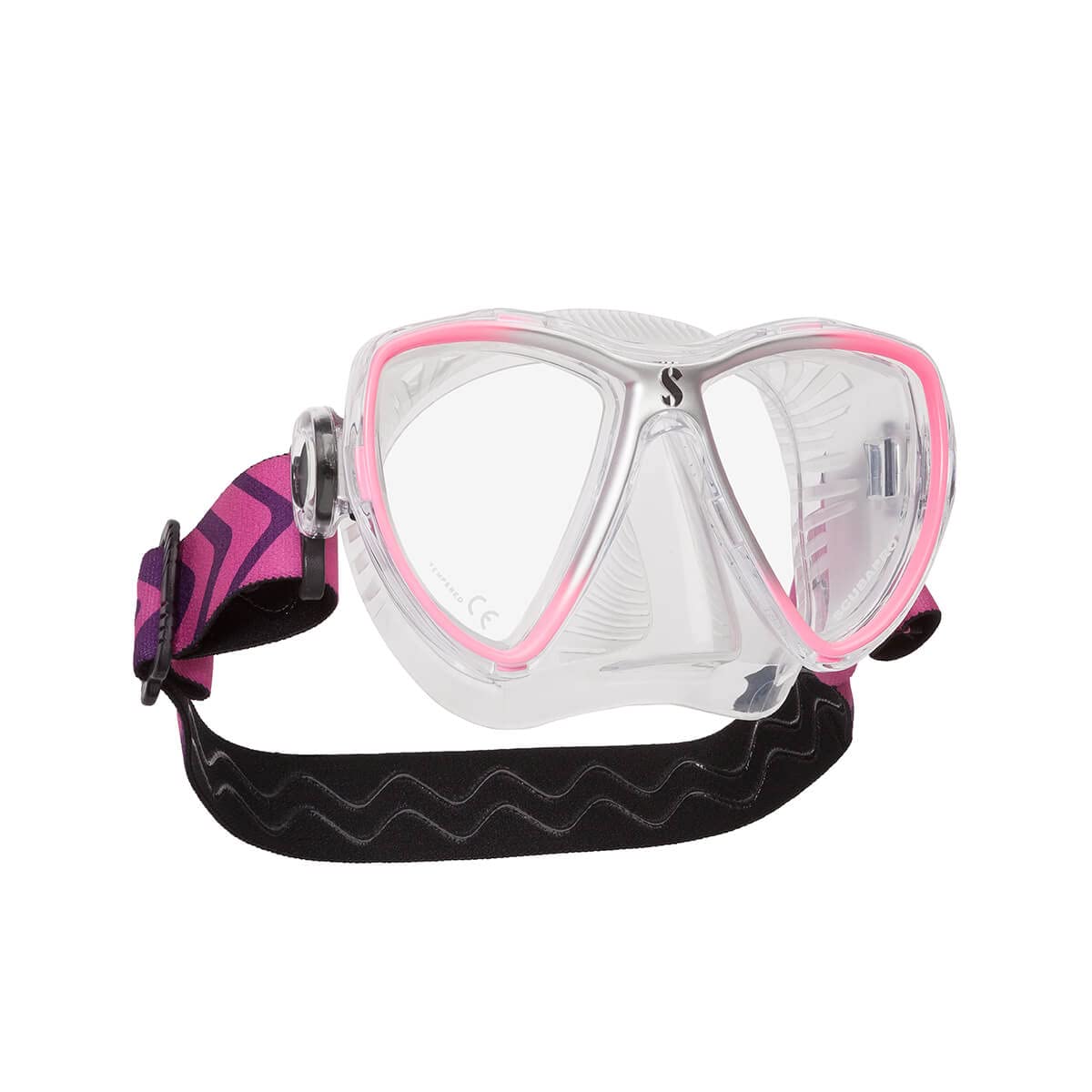 SCUBAPRO Synergy Mini Dive Mask - Premium Snorkeling & Scuba Diving Mask for Adults - Comfortable Low Volume Design for Clear Underwater Vision - Perfect for Ocean, Pool & Freediving Adventures