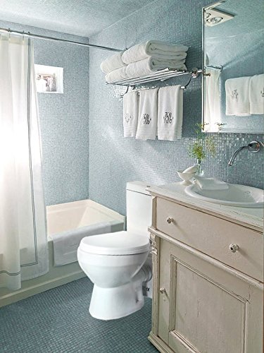 2-Piece Rear Outlet P-Trap Round Toilet Kit - White Ceramic American Standard Design | Perfect for Small Bathrooms, Powder Rooms & Space-Saving Installations