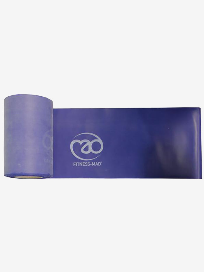 Yoga Mad 15m Roll Resistance Band - Medium Strength Exercise Band for Stretching, Strength Training & Physical Therapy | Perfect for Home Workouts, Yoga & Fitness