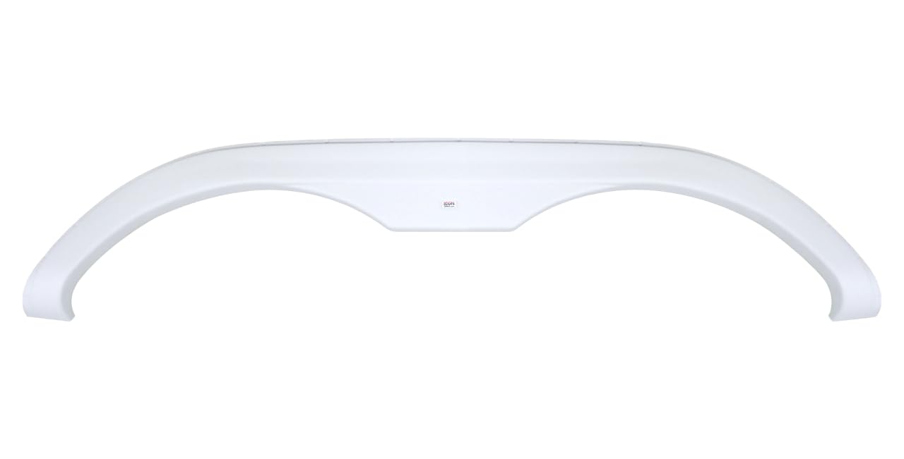 ICON Fender Skirt for Tandem Trailers - FS1778 Metallic Silver | Compatible with Holiday Rambler | Durable Protection for RV & Travel Trailers