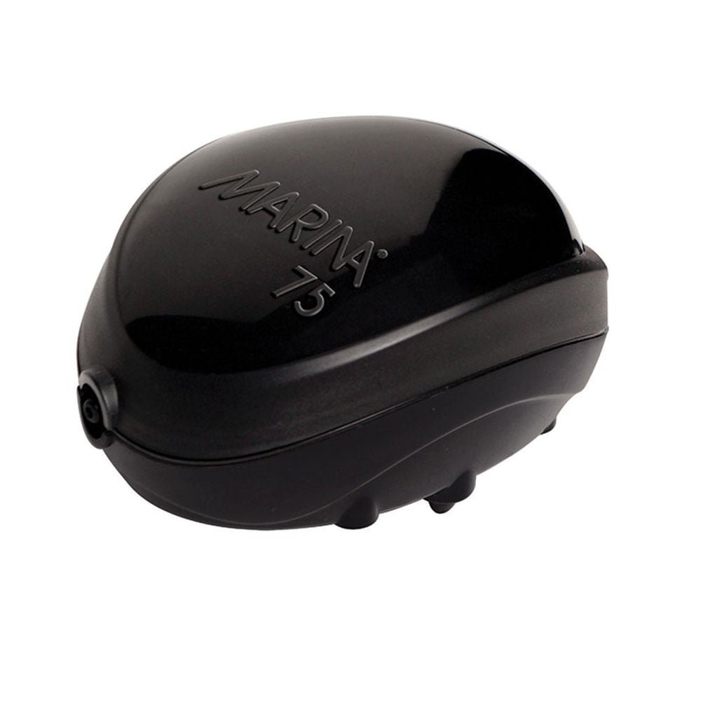 Marina 100 Aquarium Air Pump - Quiet Oxygen Pump for Fish Tank, Aquariums & Hydroponics - Perfect for Home, Office & Pet Stores