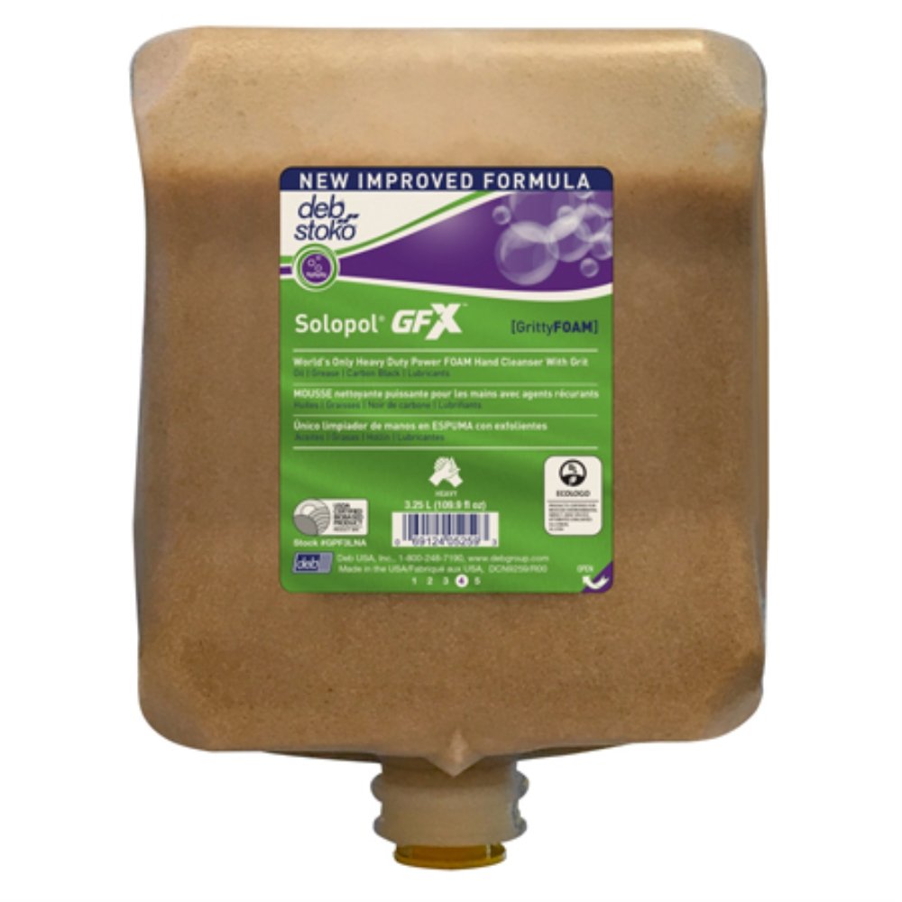 Gritty Foam Hand Soap - Exfoliating & Moisturizing Liquid Soap for Deep Cleaning | Gentle on Skin | Perfect for Kitchen, Bathroom & Outdoor Use