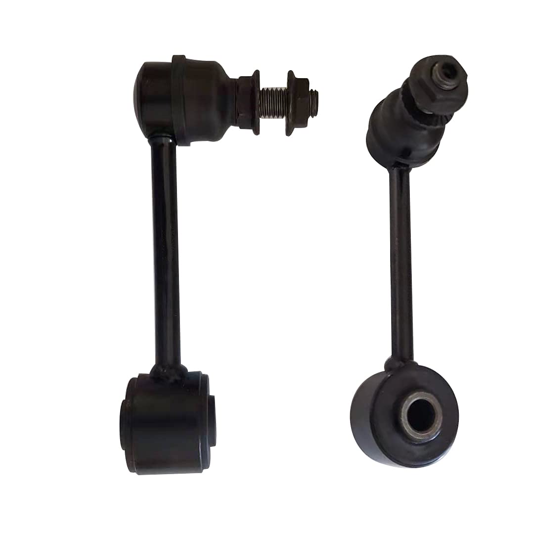 2-Piece Front Sway Bar Link Kit K750453 for Jeep Wrangler JK (2007-2018) - Heavy Duty Suspension Stabilizer Bar End Links - Perfect for Off-Roading, Daily Driving & Performance Upgrades