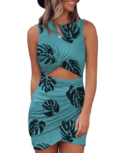 Leaf Print Green