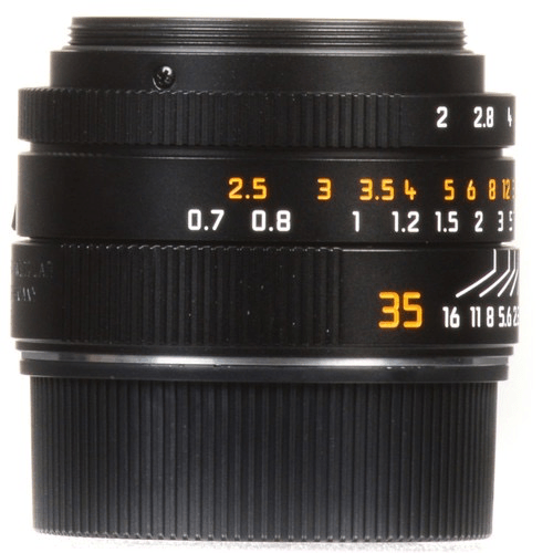 Leica Summicron M 35mm f/2 ASPH Black Lens for Professional Photography - Perfect for Street, Portrait & Travel Photography