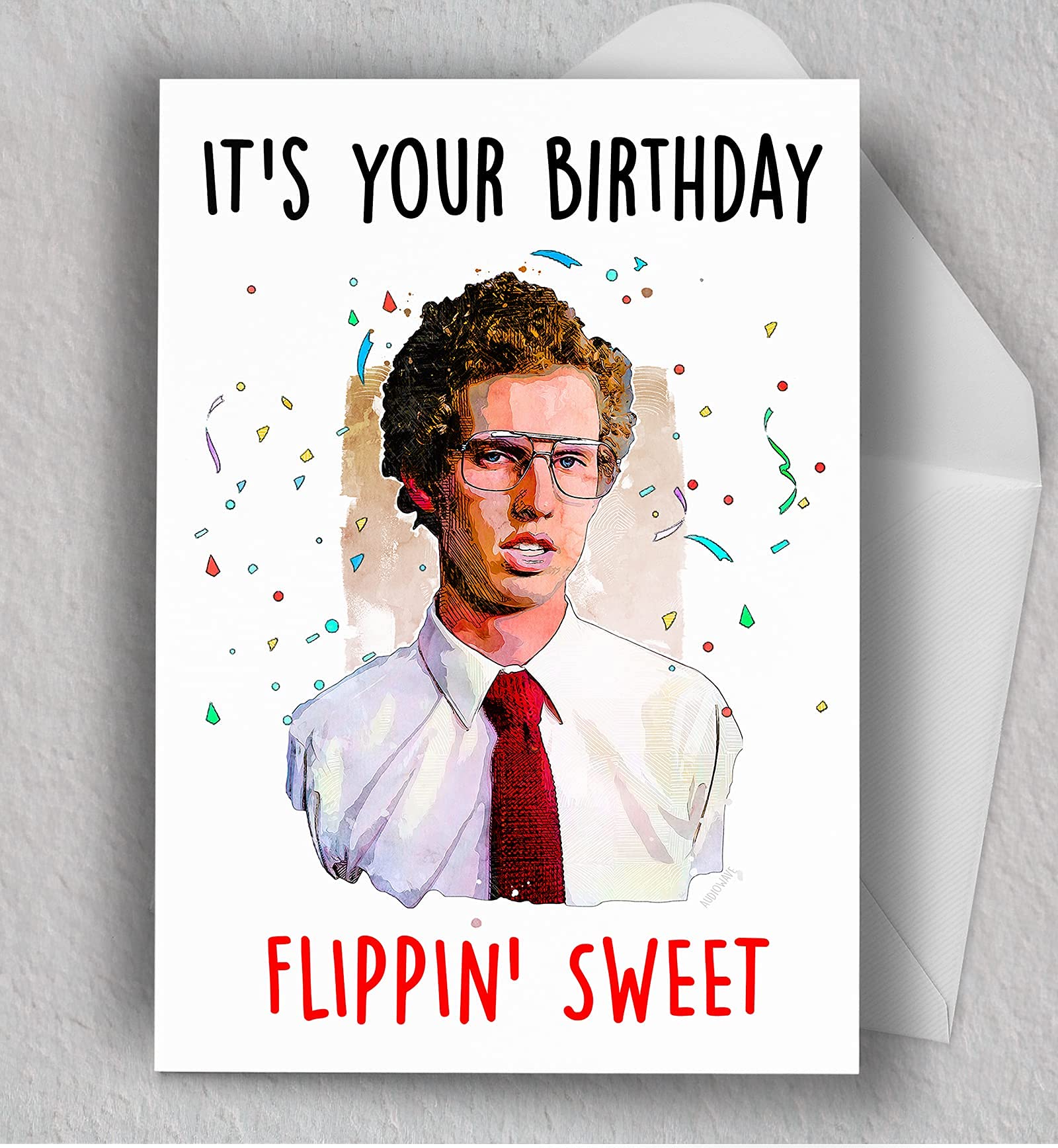 Funny Napoleon Birthday Card for Husband & Best Friend - Blank Inside | Perfect Gift for Special Occasions