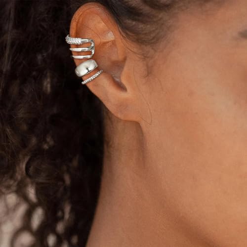 F:Trendy ear cuff silver