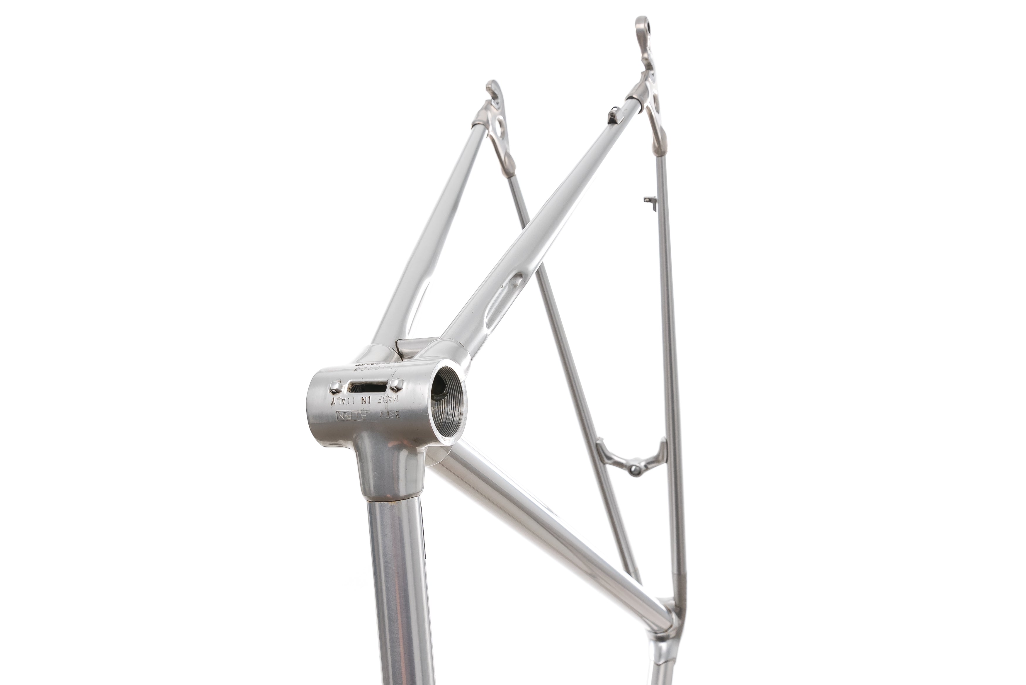Alan Record Ergal 58cm x 57cm Aluminum Alloy Frame Set - Lightweight & Durable for Cycling, Mountain Biking & Road Racing
