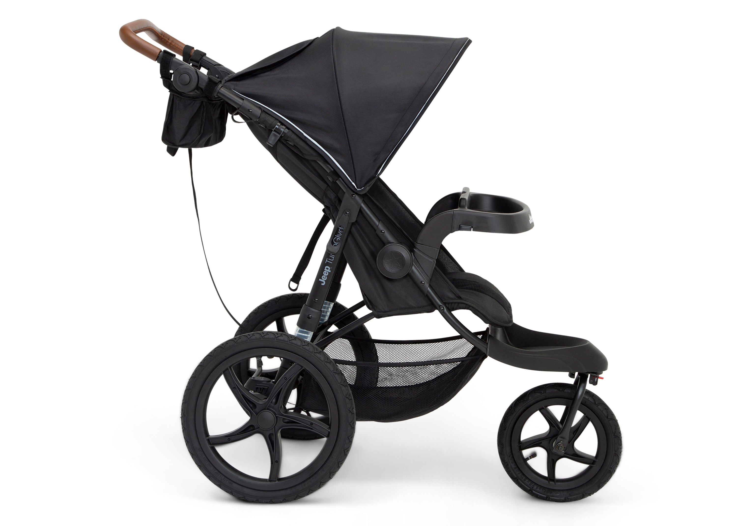 Jeep TurboGlyde All-Terrain Jogging Stroller for Running & Outdoor Adventures - Lightweight Baby Stroller with Shock Absorption for Smooth Rides on Trails, Parks & City Streets