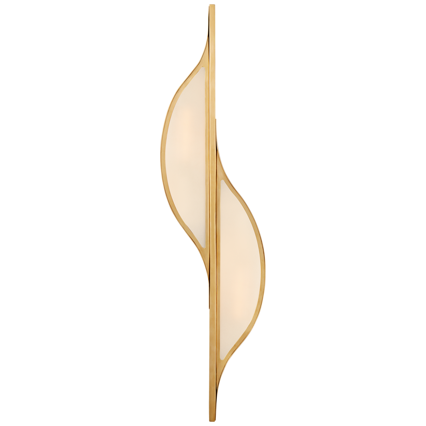 Archie Sconce Wall Light - Modern Brass Wall Sconce with Clear Glass Shade for Bedroom, Living Room & Hallway Lighting Decor