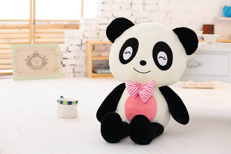 Giant Stuffed Panda Plush Toy - Extra Large Soft Cuddly Panda Bear for Kids & Adults - Perfect for Bedroom Decor, Nursery Gift, and Snuggling