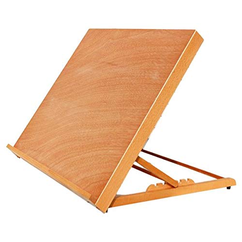 Portable Sketch Table Drawing Board - HJ-A2 Lightweight Art Easel for Artists & Students | Perfect for Outdoor Sketching, Classroom & Studio Use | Burlywood Finish