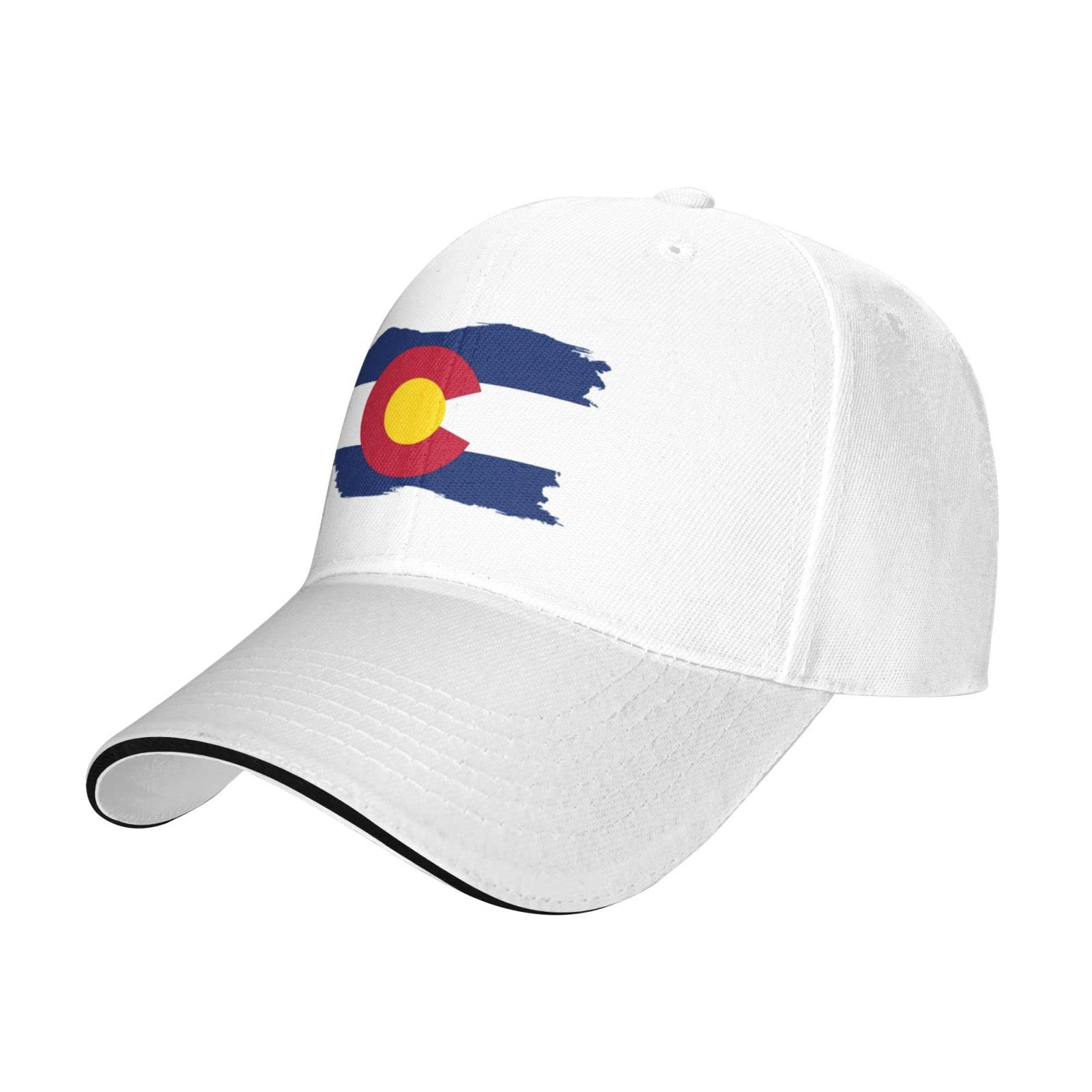 Colorado State Flag Baseball Cap - Adjustable Low Profile Dad Hat for Men & Women - Perfect for Outdoor Activities, Sports & Casual Wear