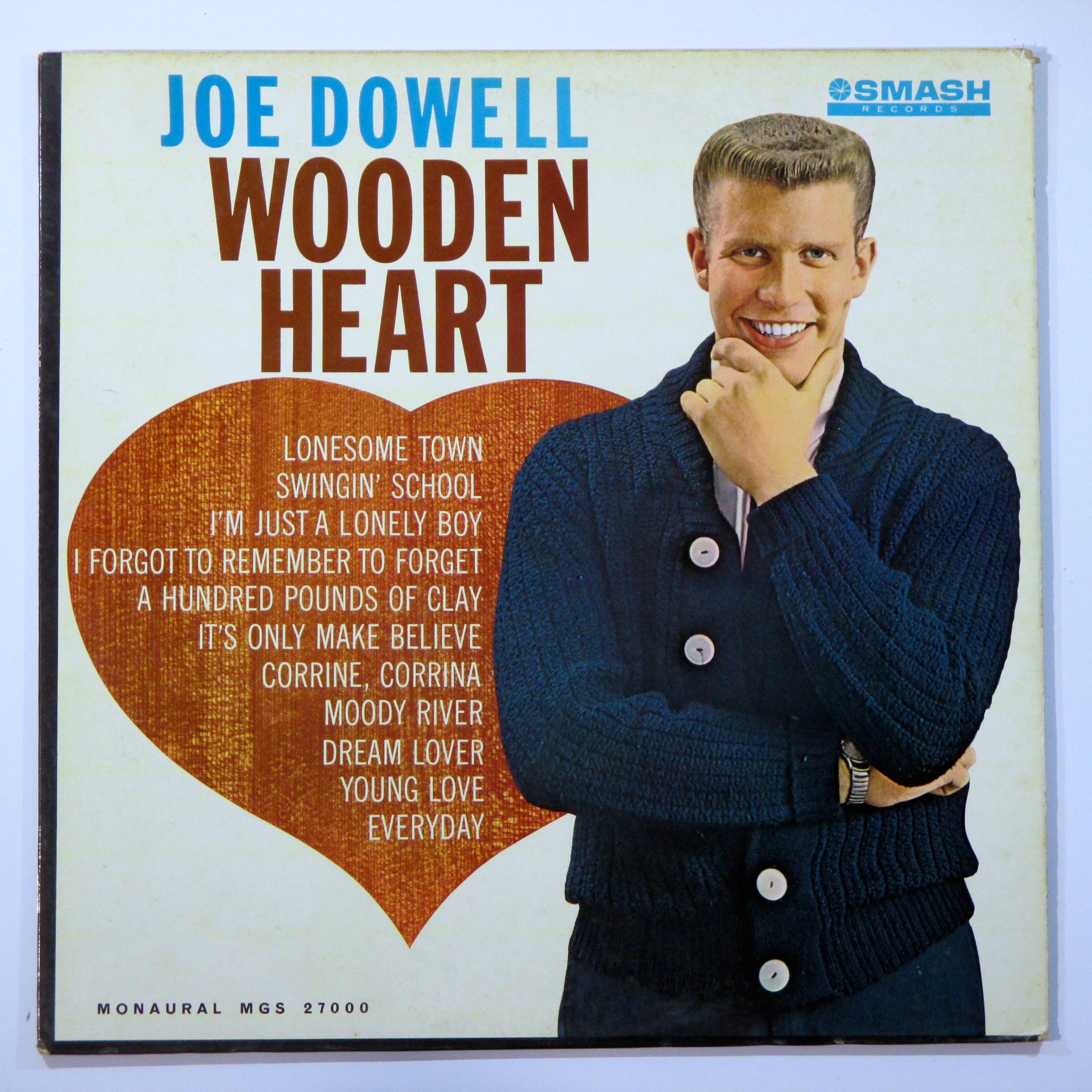 Wooden Heart LP Record - Vintage Vinyl for Collectors & Music Lovers - Perfect for Home Decor, Gift Giving & Retro Music Nights