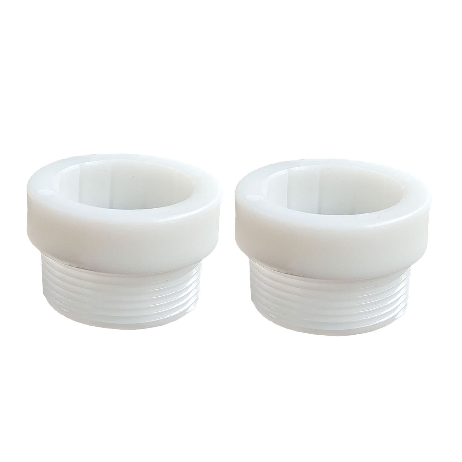 2Pcs Pool Umbrella Stabilizer Adapter - Threaded Adapter Sleeves for 1.75