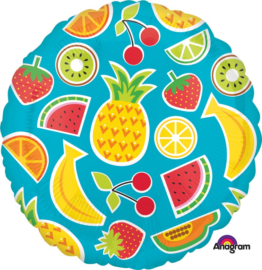 45cm Standard HX Tropical Fruit Balloon - Party Decorations, Birthday Supplies, Baby Shower Decor, Tropical Theme Party Decorations