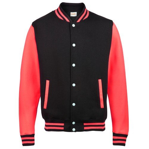 Jet Black/ Fire Red