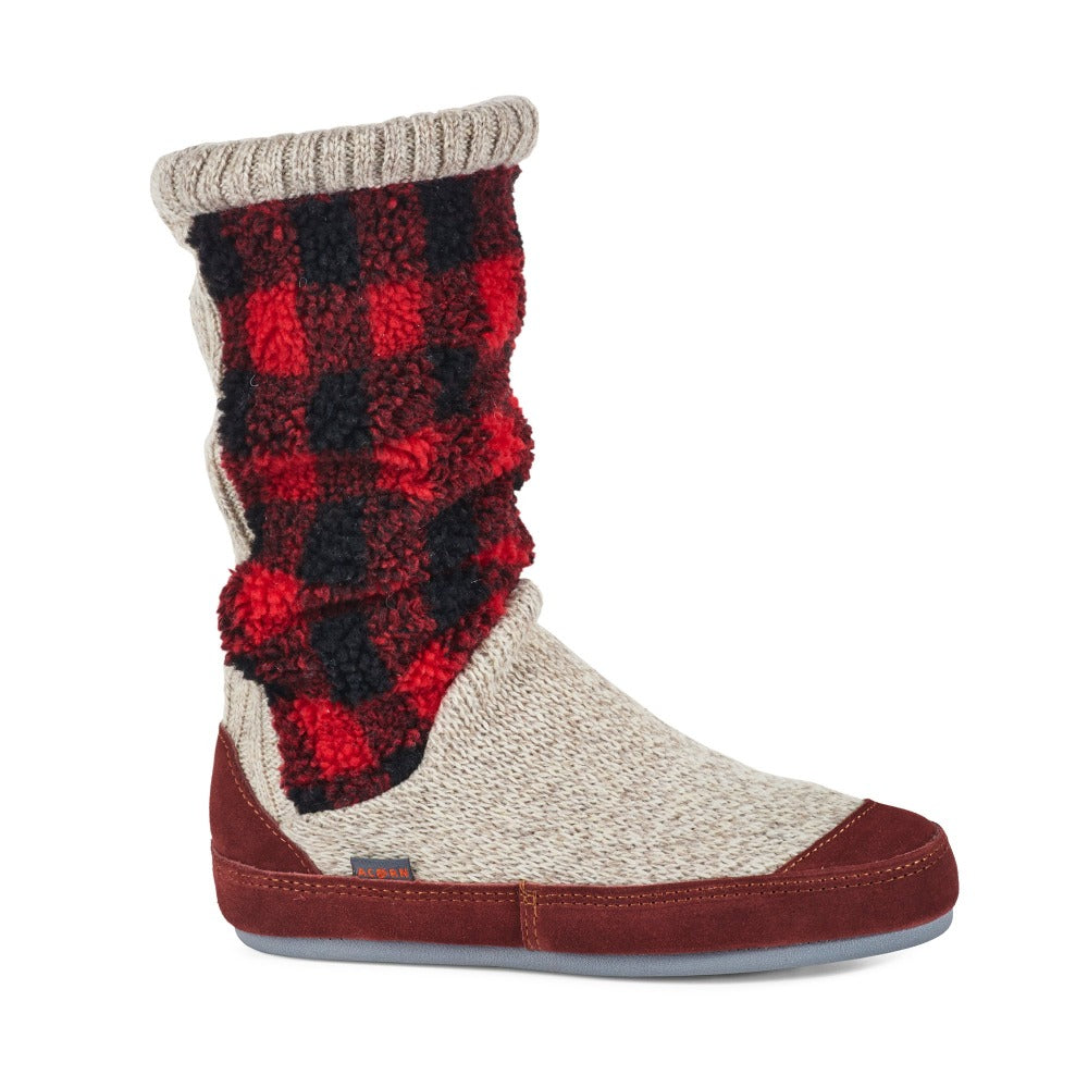 Women's Cozy Slouch Boot Slippers with Non-Slip Indoor/Outdoor Sole - Warm House Shoes for Relaxing at Home, Running Errands & Winter Comfort