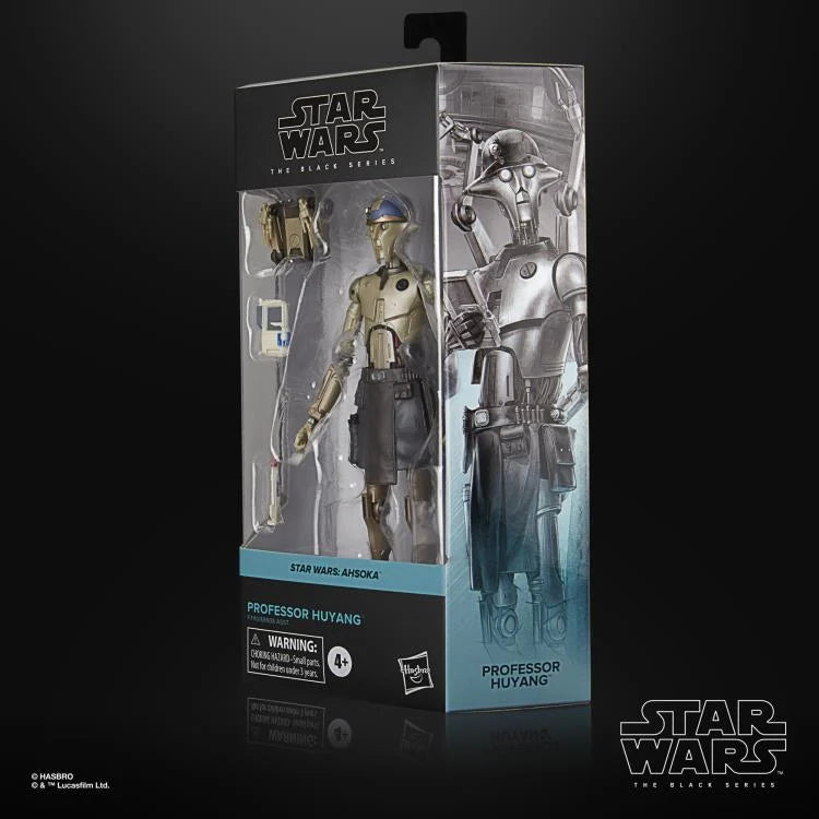 Star Wars The Black Series Professor Huyang Action Figure (Ahsoka Series) - Collectible 6-Inch Scale Toy for Display & Role Play