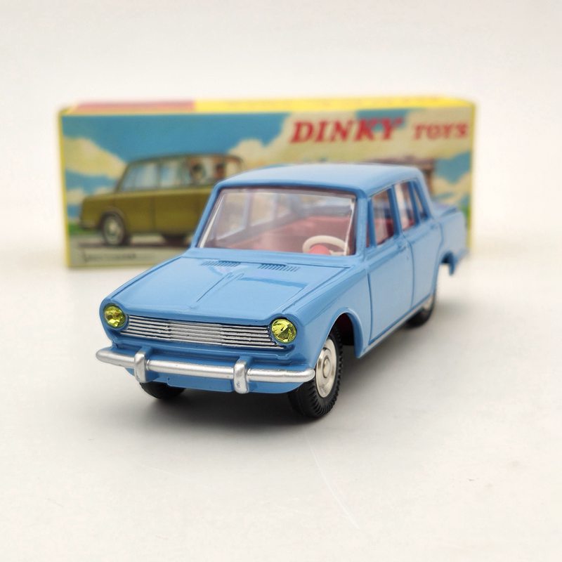 1:43 Atlas DINKY TOYS 523 SIMCA 1500 Blue Diecast Model Car - Vintage Collectible Toy for Display & Gifts - Perfect for Collectors, Car Enthusiasts, and Home Decor