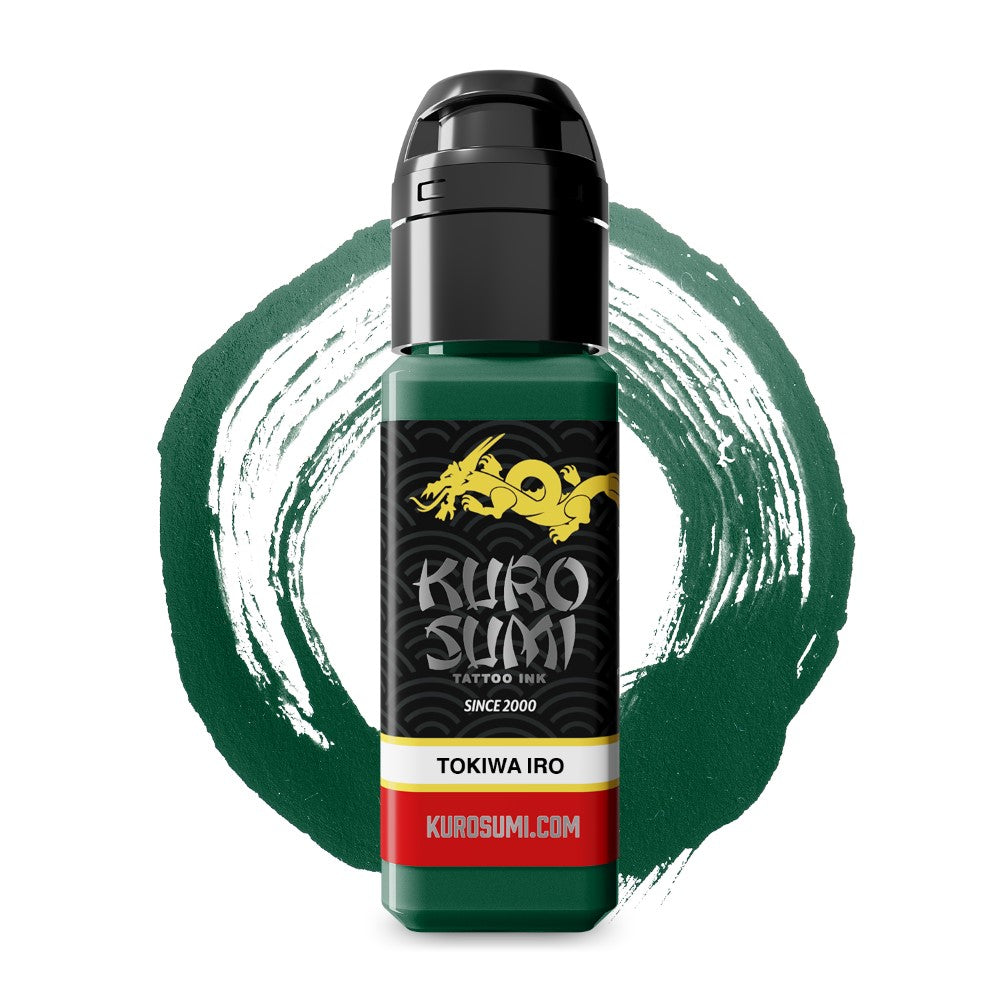 Kuro Sumi Tokiwa Iro - Premium Japanese Ink for Calligraphy & Tattoo Art - Perfect for Traditional Brush Painting and Professional Tattoo Designs