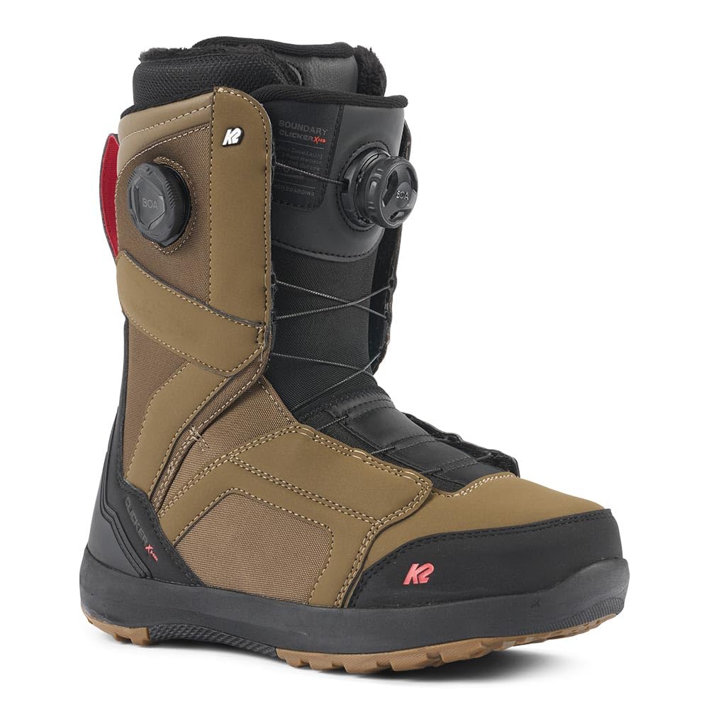 K2 Boundary Clicker X HB Men's Snowboard Boots - All-Mountain Performance for Freestyle & Freeride Snowboarding