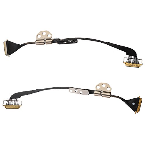 Original Title: BisLinks Replacement Compatible with MacBook Air 13 A1369 LCD Display Screen LVDS Flex Cable + Hinges Cover   Optimized Title: **BisLinks Replacement LCD Display Screen LVDS Flex Cable & Hinges Cover for MacBook Air 13