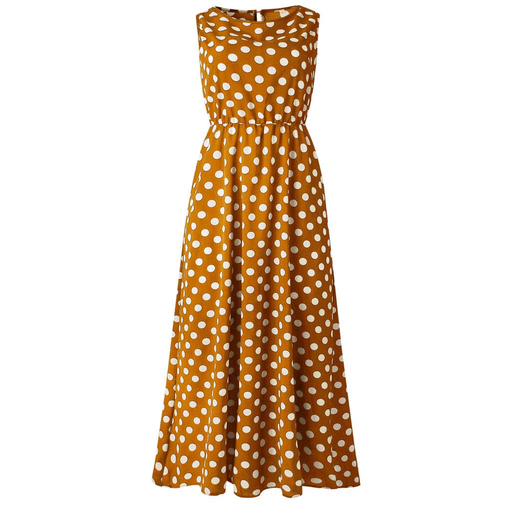 Sexy Summer Party Dresses for Women - Floral Print Sleeveless Long Dress with V-Neck for Evening Events, Date Night & Special Occasions