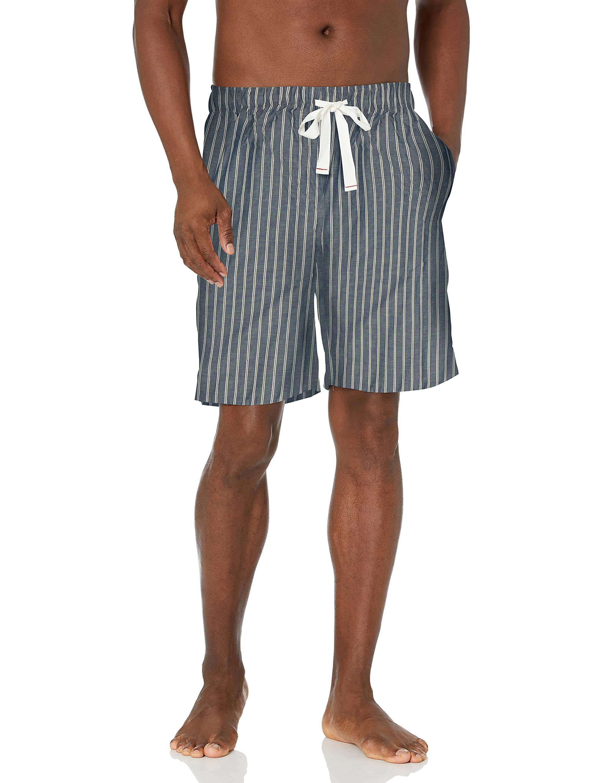 Fruit of the Loom Men's Premium Broadcloth Pajama Shorts - Soft Sleepwear for Summer Nights & Lounge Wear