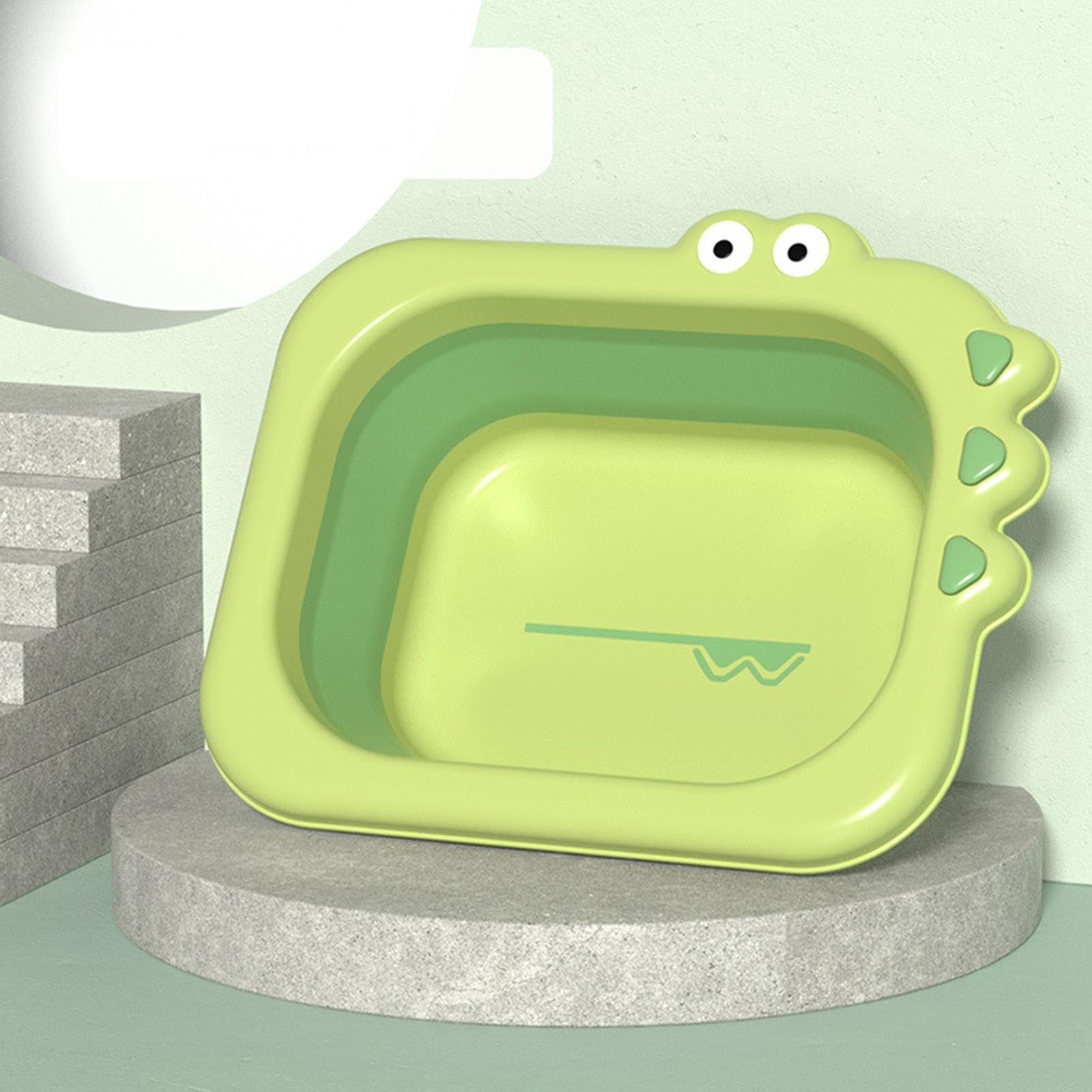 Cartoon Kids Wash Basin - 2.5L Multi-Purpose Baby Bath Tub for Washing, Bathing & Playtime | Portable Bathing Bowl for Infants & Toddlers | Perfect for Bath Time, Hand Washing & Sensory Play Activities