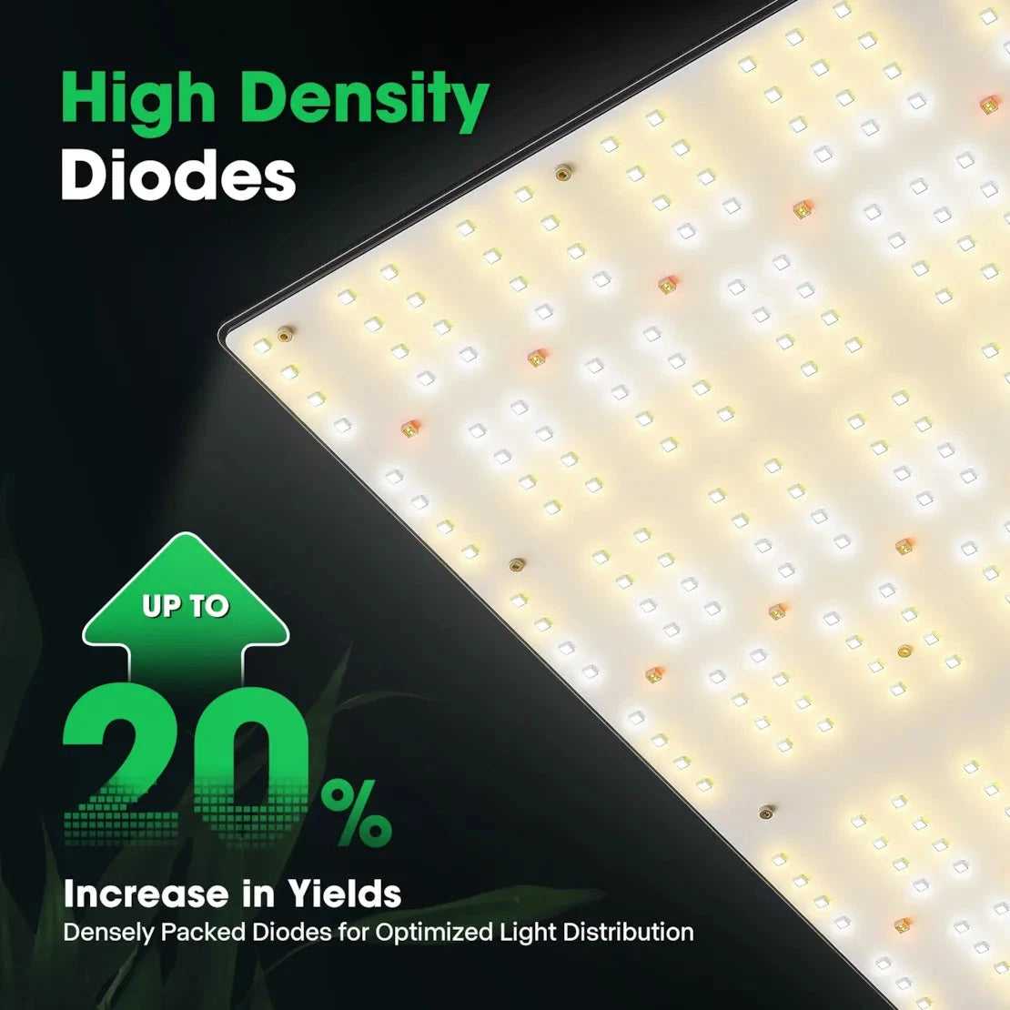 Vivosun VS4000 Full Spectrum LED Grow Light for Indoor Plants - High Efficiency 450W Plant Light with Dimmable Function for Hydroponics, Greenhouse, and Home Gardening