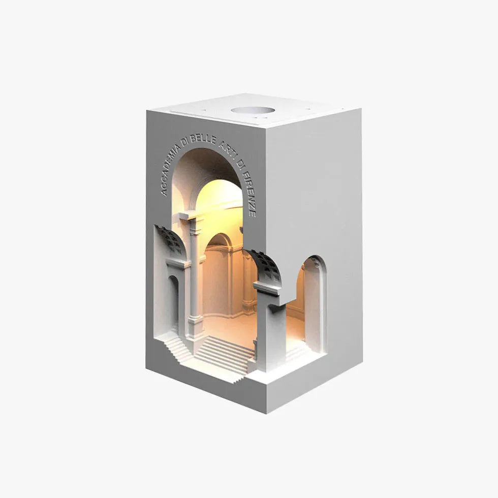 Modern Sensor-Activated Plaster Wall Lights - Energy-Efficient Indoor/Outdoor Lighting for Hallway, Bedroom, and Garden Decor
