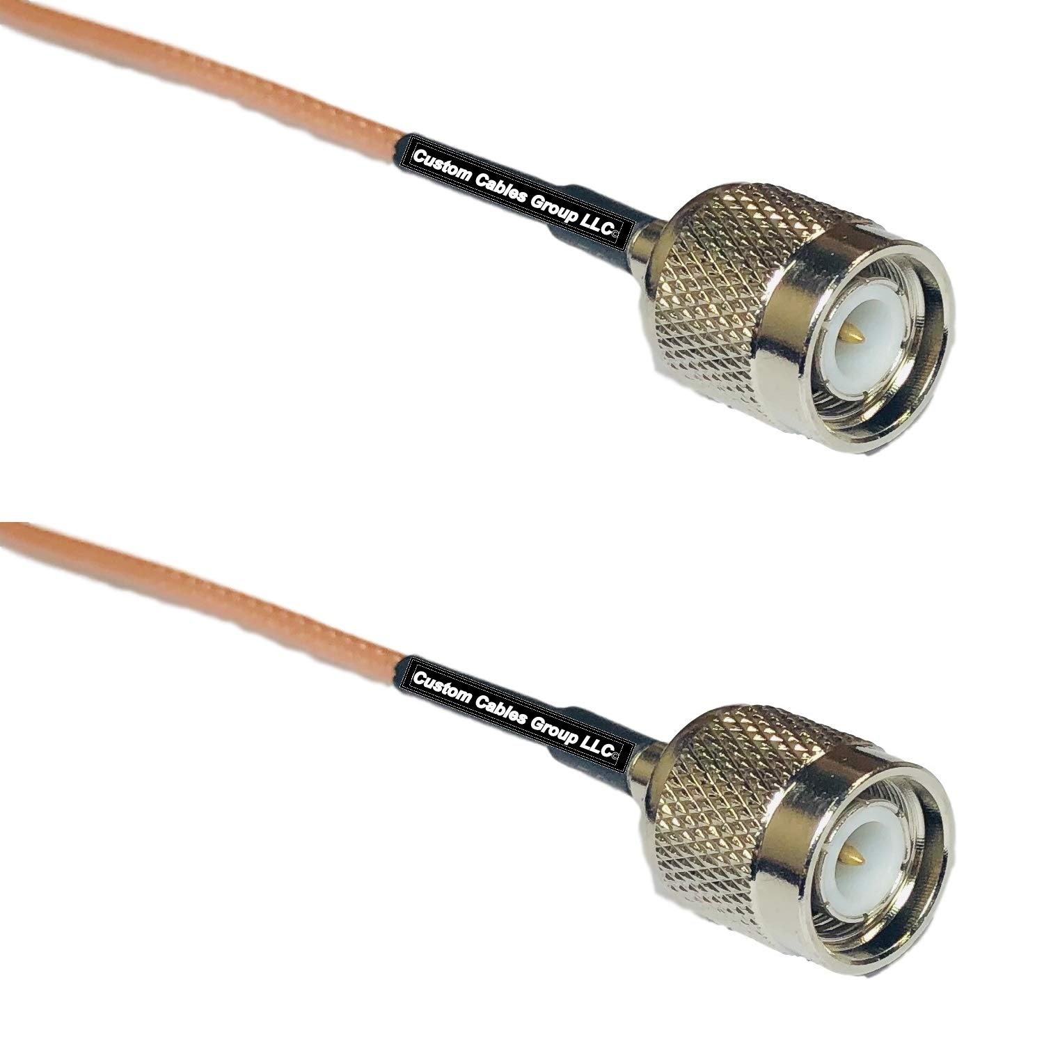 0.5 Feet RG316 TNC Male to TNC Male RF Pigtail Coaxial Cable - High Frequency Signal Transmission for WiFi, GPS, and Radio Antennas