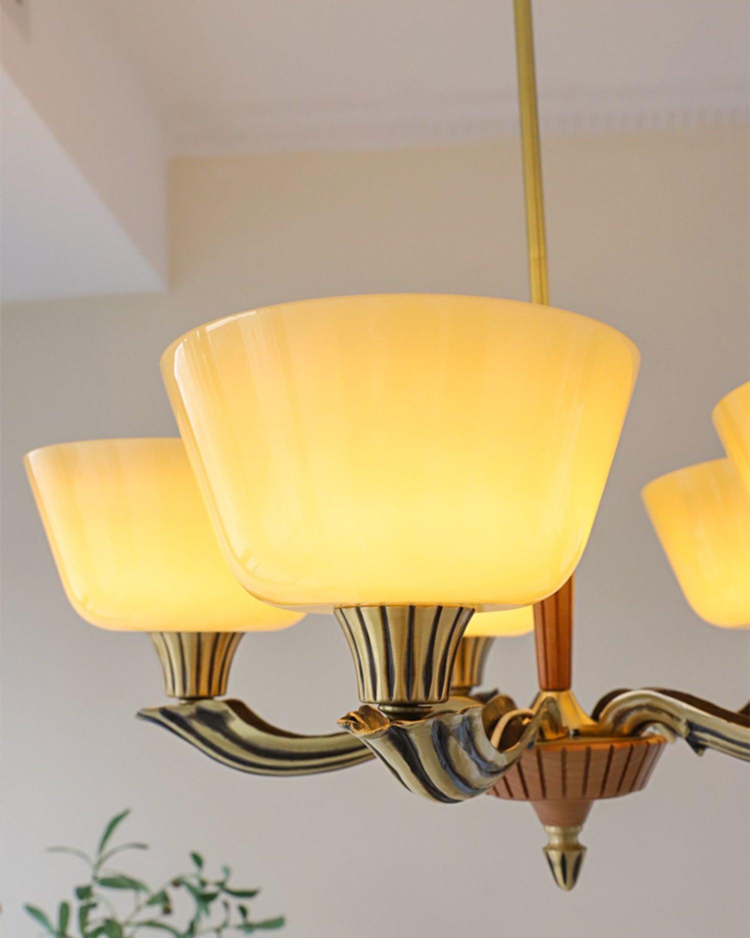 Ascher Chandelier - Modern Crystal Ceiling Light Fixture for Dining Room, Living Room & Bedroom | Elegant Lighting Decor for Home & Office